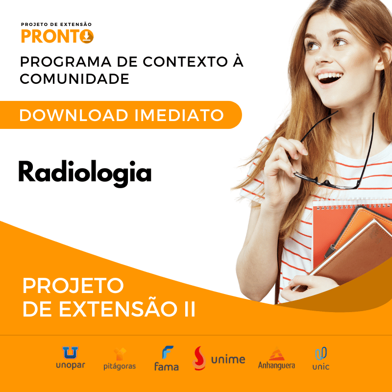 PROJETO DE EXTENSÃO II - Radiologia projeto pronto
